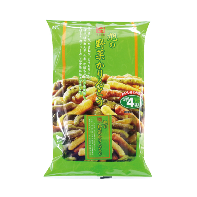 旭の野菜かりんとう４パック かりん糖| かりんとうなら隠れ河原 旭のかりんとう 公式通販サイト